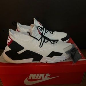 Men’s Nike Huarache Drift Size 13-Black/White/Red
